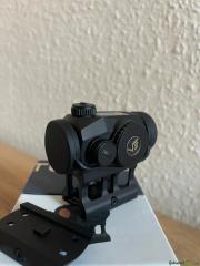 Vector Optics Scrapper 1x22 SOL Zielfernrohr mit mehreren Absehen, 1x22 mm