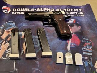 SIG-Sauer P226 X-Five Mastershop black&chrome 9x19mm Parabellum/Luger/NATO