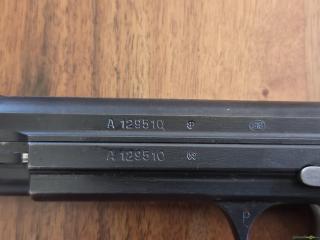 SIG-Sauer P 210-2, P 49 armée suisse 9mm Federal