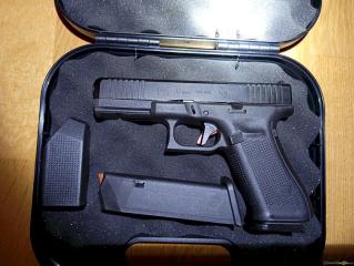 Glock 17,  9 Para mit timney trigger
