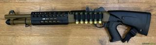 Benelli M4 Super 90 TS A1 36cm FDE mit Trijicon RMR