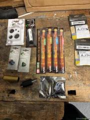 Airsoft AEG Tuning Teile Konvolut – FPS Softair, LayLax Prometheus Federn, MOSFET uvm