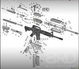 ORIGINAL AR15 .223 Kleinteile Ersatzteile als Set oder einzeln