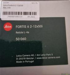 Verkaufe eine neuwertige Leica FORTIS 6 2-12x50i Zielfernrohre