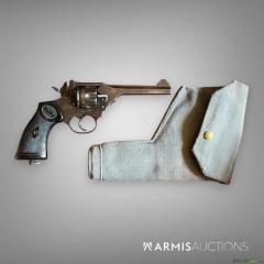 Revolver Webley .38 S&W mit Holster