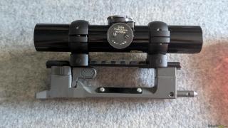 Hensoldt Wetzlar ZF 4x24 Modell 1 – Frühe Bundeswehr (Sammlerstück / Ringmontage)