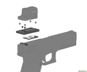 Glock ohne Optics Ready? Gratis Adapterplatte!