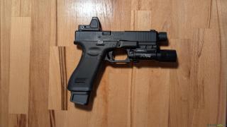 GLOCK G45 VFC GBB Airsoft mit Zubehör