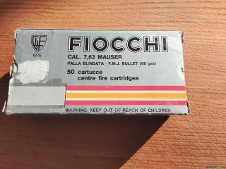 Fiocchi. 7,63 Mauser