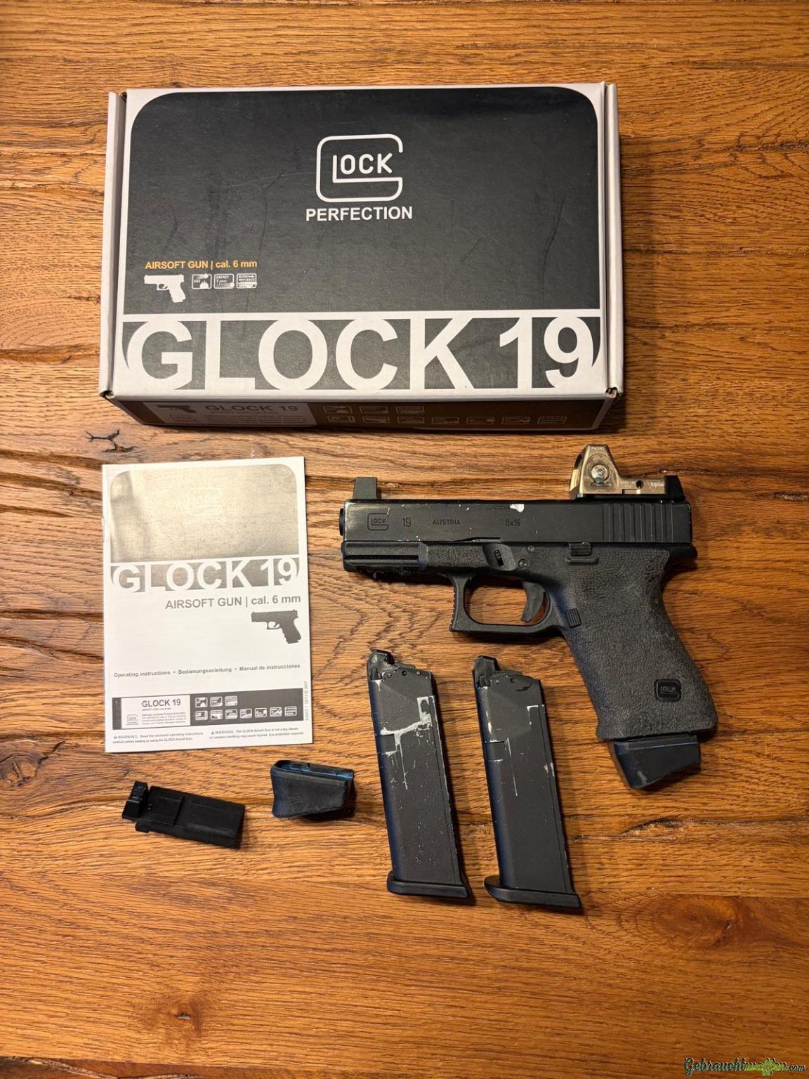 Vfc Glock G19 Gen 3, Komplettset — co2-waffen kaufen Schweiz