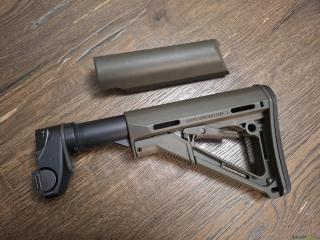 WYSSEN DEFENCE M4 Klappschaftscharnier inkl. Buffertube und CTR + Riser zu Stgw90 OD
