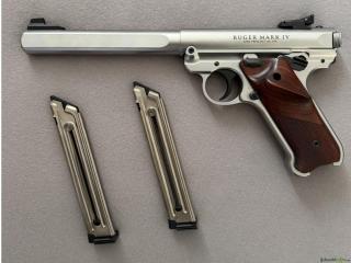 Ruger Mark IV Competition .22 LR, Top-Zustand, wie neu!