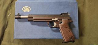 Rarität - SIG P210-5 Target 180mm