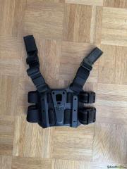 Blackhawk  CQC Tactical Holster Platform schwarz