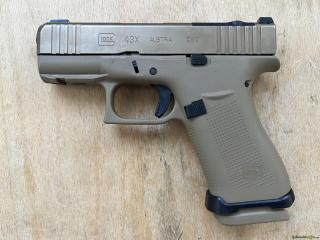 Glock 43X 9x19mm Parabellum/Luger/NATO