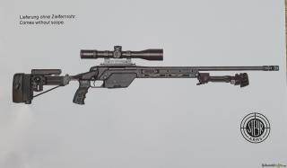STEYR MANNLICHER SSG 08   Kaliber 338 Lapua Magnum