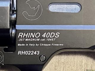 Chiappa Armi RHINO 40DS .357 Magnum / 9x31mmR /.353 Casull