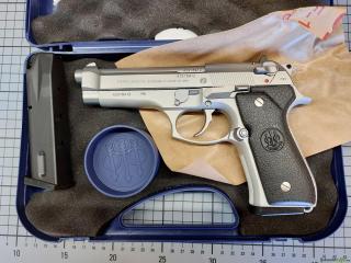 Beretta 92 FS Stainless Steel INOX 9x19mm Parabellum/Luger/NATO