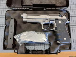 Beretta 92 FS BRIGADIER Stainless Steel INOX 9x19mm Parabellum/Luger/NATO
