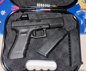 Glock 17 Gen 4 Holsun Visier Timney trigger