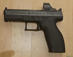 CZ P10 F OR mit Holosun HS407 Red Dot