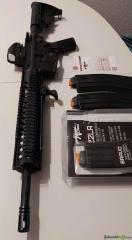AR-15 DPMS Arms mit .22lr CMMG Bravo Verschluss